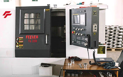 FEELER FTC-350 (2015 | бу) – горизонтальный токарный станок с ЧПУ